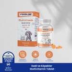 Foodline Multivitamin 75 Tablet - Kedi Ve Köpekler Için Bağışıklık Destekleyici - Görsel 4
