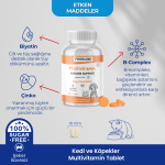 Foodline Multivitamin 75 Tablet - Kedi Ve Köpekler Için Bağışıklık Destekleyici - Görsel 5